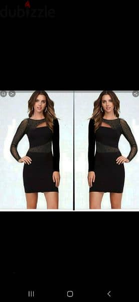 dress uneven sleeves with chiffon s to xL 0