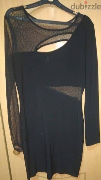 dress uneven sleeves with chiffon s to xL 6