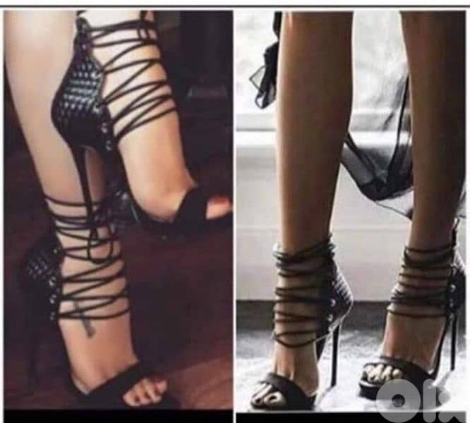 shoes sandals  high heels 39/40 bas 0