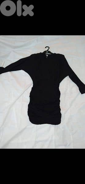 dress long sleeve v neck lycra s to xxL 4