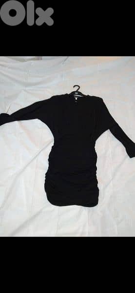 dress long sleeve v neck lycra s to xxL 5