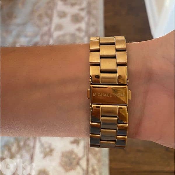 watch MK copy gold Runway used twice 1