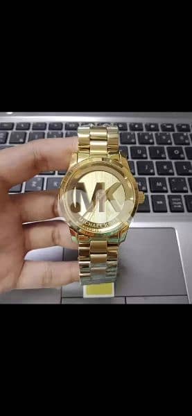 watch MK copy gold Runway used twice 3