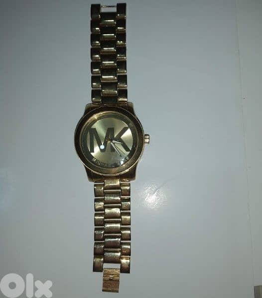 watch MK copy gold Runway used twice 5