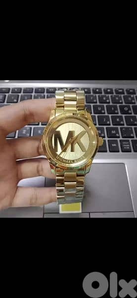 watch MK copy gold Runway used twice 7