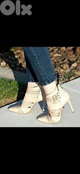 shoes Jessica Simpsons ankle boots open sides 39/40. used once 0