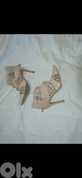 shoes Jessica Simpsons ankle boots open sides 39/40. used once 6