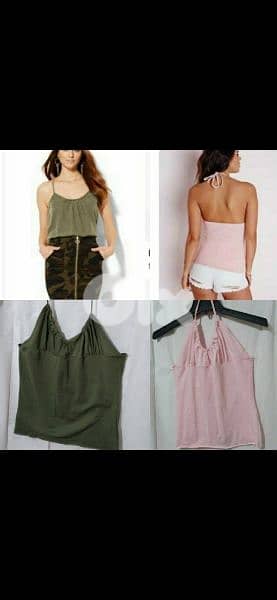 top halter top 3 colours cotton s to xxL 1