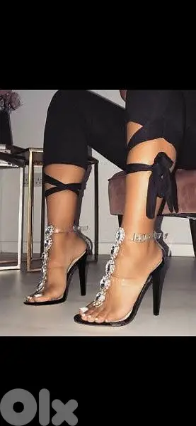 used once sandals 39/40 big stones