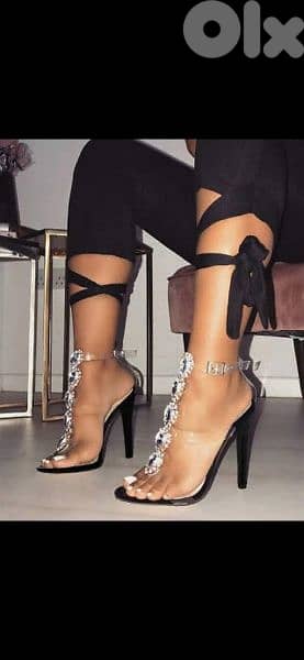 used once sandals 39/40 big stones 7