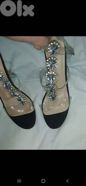 used once sandals 39/40 big stones 11