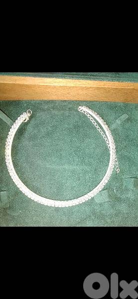 3 lines of strass choker 5