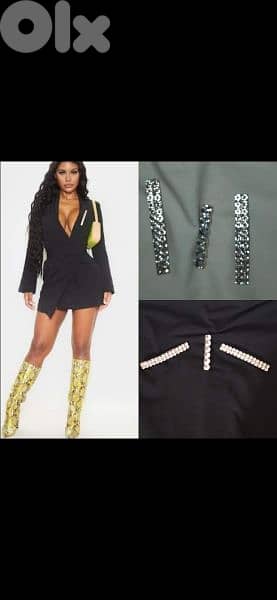 brooches rectangal all strass 2 styles 0