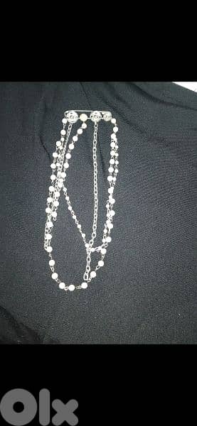 brooch vintage safety pin brooch witb pearl 4