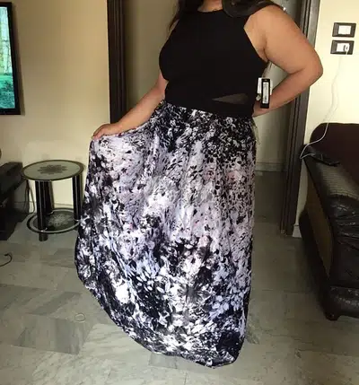 plus size long dress suitable for weddings