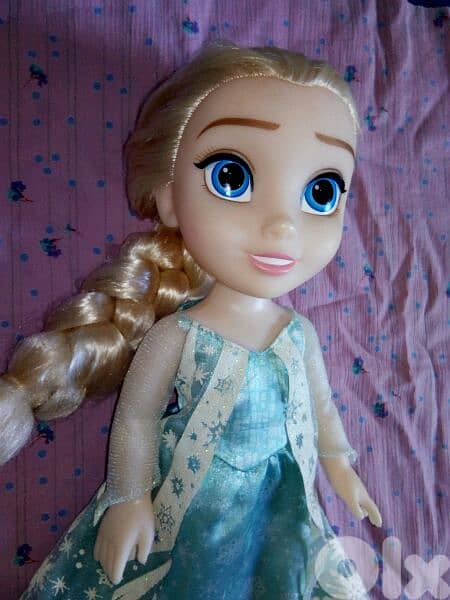 QUEEN ELSA FROZEN 1 Disney ANIMATOR as new doll=22$ 2