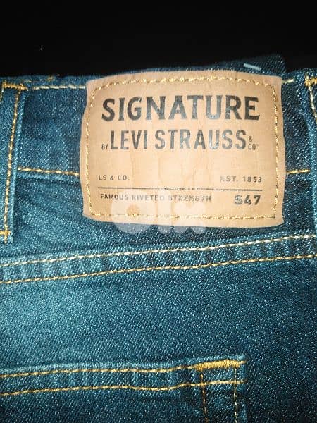 Levis signature size W40 L30 0