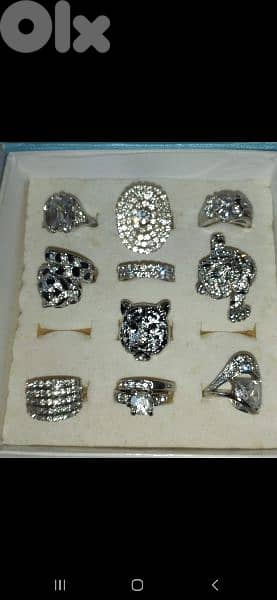 adjustable rings stainless steel 2=15$ 3