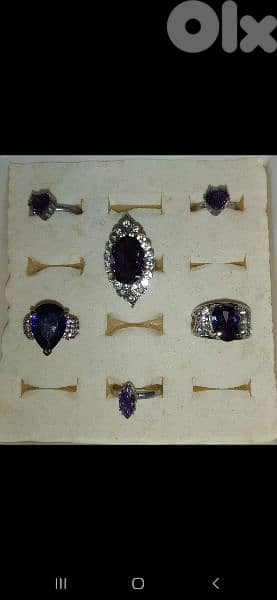 adjustable rings stainless steel 2=15$ 18