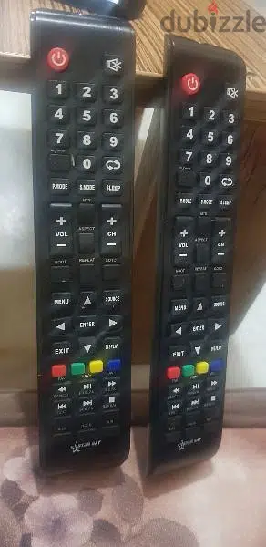 2 starsat remote controls