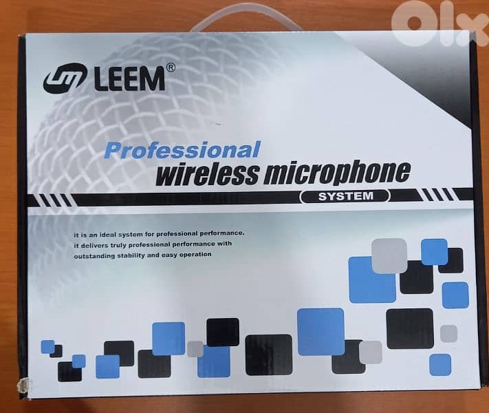 wireless double headset brand leem,new not used 4