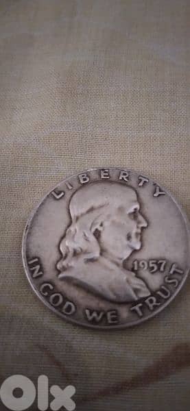 USA Memorial for president Franklin Silver  Half Dollar Coin  12. grs 0