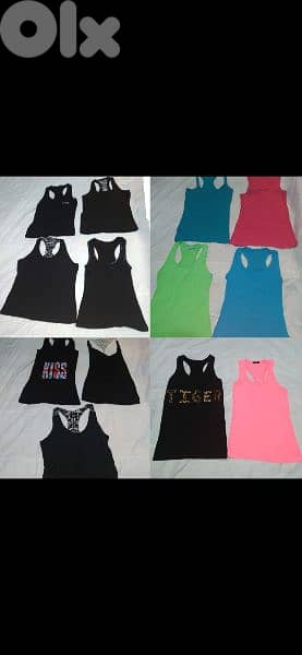 top tank top women s to xxL  2=15$ 7