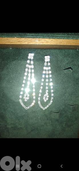 earrings all strass big size 1