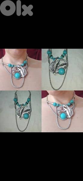 necklace high quality necklace turquoise stones 0