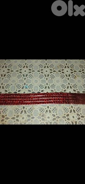 strass choker  red white silver brown  2= 15$ 6