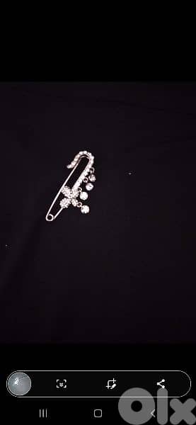 brooch original swarovski safety pin brooch butterfly 4