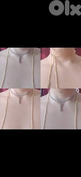 necklace authentic Michael kors necklace double chain 2 colours