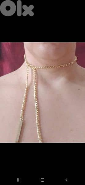 necklace authentic Michael kors necklace double chain 2 colours 5
