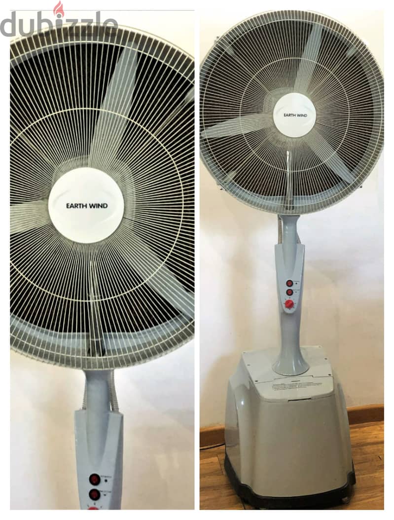 fan with water cooling with refrigerator economic 1