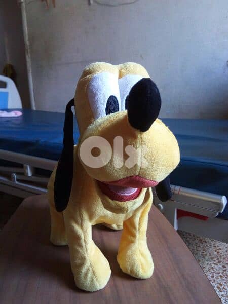PLUTO MECHANISM Disney character Great Toy 33Cm BARKS +MOVES to SET=24 3