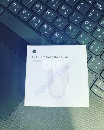 Original USB-C to headphone jack adapter