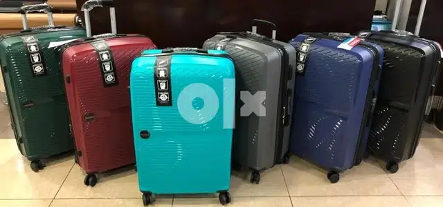 Swiss Polycarbonate travel bags suitcase set of 3 bags hard cover