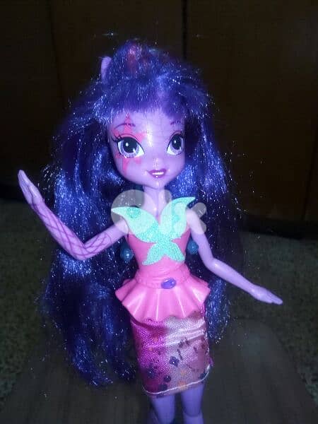 TWILIGHT SPARKLE  LITTLE PONY barely used good doll=15$ 3