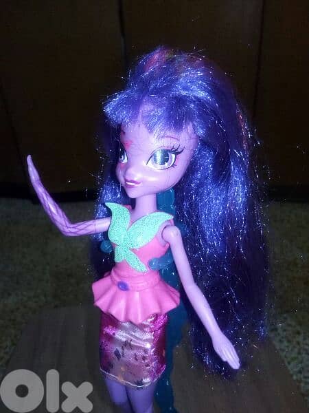 TWILIGHT SPARKLE  LITTLE PONY barely used good doll=15$ 1