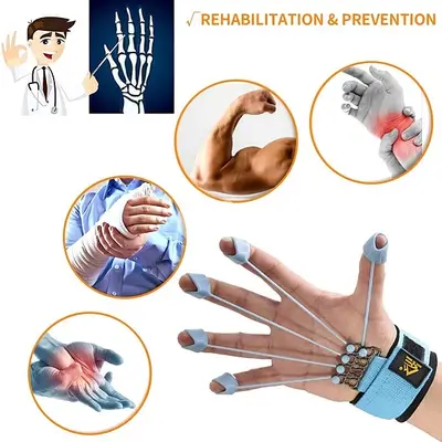 Finger flexion and extension trainer 20-75lb