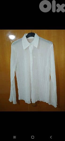 white shirt chiffon s to xxL 4