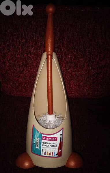 penguin toilet brush with stand 1