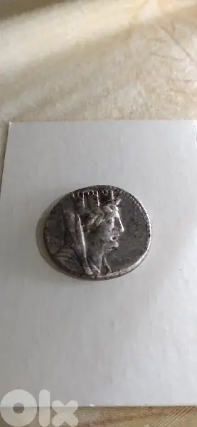 Phoencian Tyche silver Tetradrachm for Goddess Tyche year around 80 BC