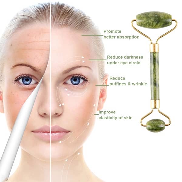 Gua sha & jade roller 3 in 1 5