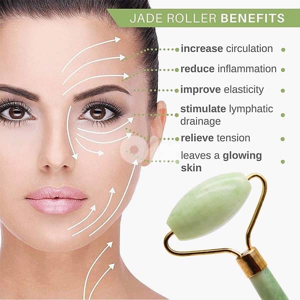 Gua sha & jade roller 3 in 1 6