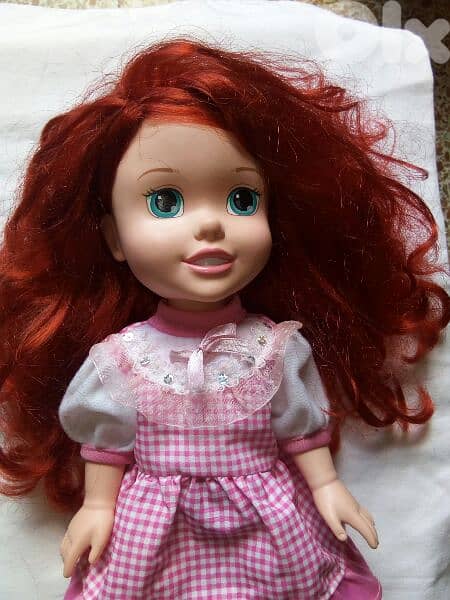 ARIEL PRINCESS DISNEY ANIMATOR BABY princess as new dressed +shoes=21$ 0