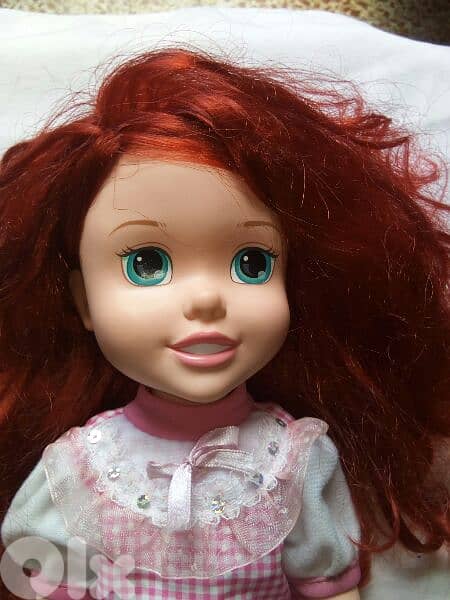 ARIEL PRINCESS DISNEY ANIMATOR BABY princess as new dressed +shoes=21$ 3