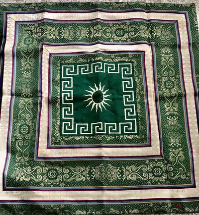 شرشف أخضر green sheet artisana