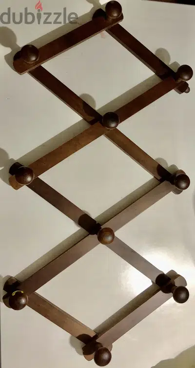 porte chapeau خشب  جوز أصلي ومتيني