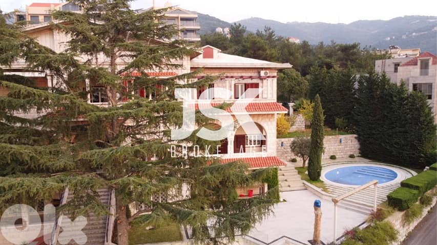 L09679- Amazing Villa for Rent with Spacious Garden in Ghazir 0